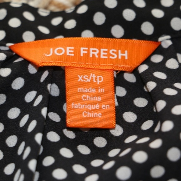 Joe Fresh Polka Dotted  Blouson Dress - Picture 4 of 8